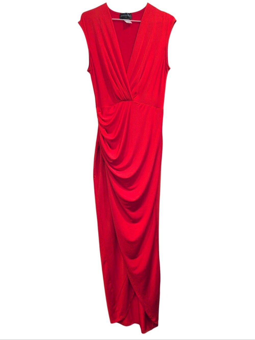 Emprada dress Orange Soft Dress V Neck Large